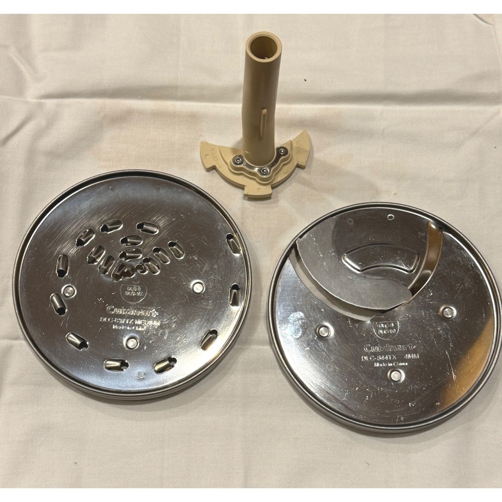 Cuisinart DLC-8 DLC-10 Food Processor Discs Stem DLC-837TX Medium DLC-844TX 4mm
